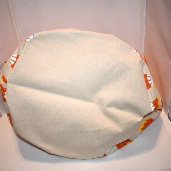 Mud Pie Halloween Collection Candy Corn Tote Bag #94130897C NWT - Picture 5 of 5